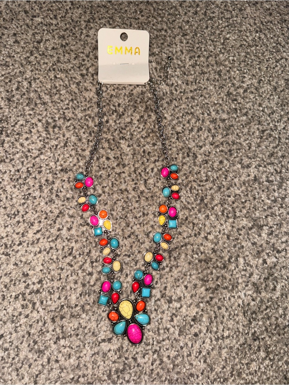 Colorful Western Fashion Jewelry Necklace